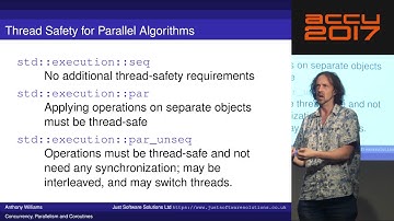 Concurrency, Parallelism and Coroutines - Anthony Williams [ACCU 2017]