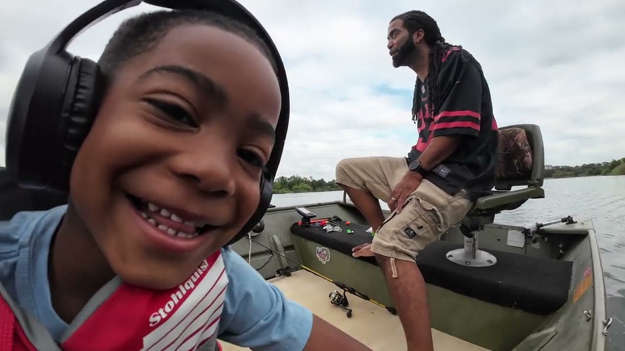 Bass Fishing And Bonding : Father and Son Boat Adventure