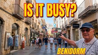 🐼 BENIDORM OLD TOWN & MR PANDA BEAR! 😱 | LOOK WHO I FOUND IN BENIDORM! 👀☀️#benidorm #oldtown #panda