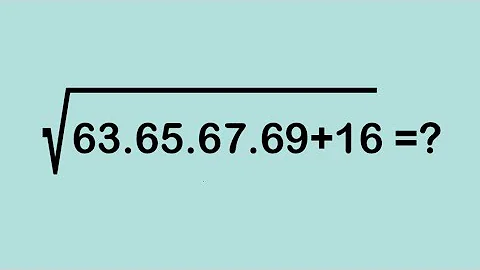 Let's know the tricks l Multiple Methods l Wonderful Math Problem l Math Olympiad 