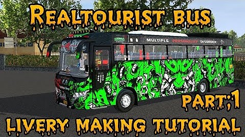 How to make a Realtourist bus livery making video by @Masterbgmi-yt /bussid/livery marking tutorial