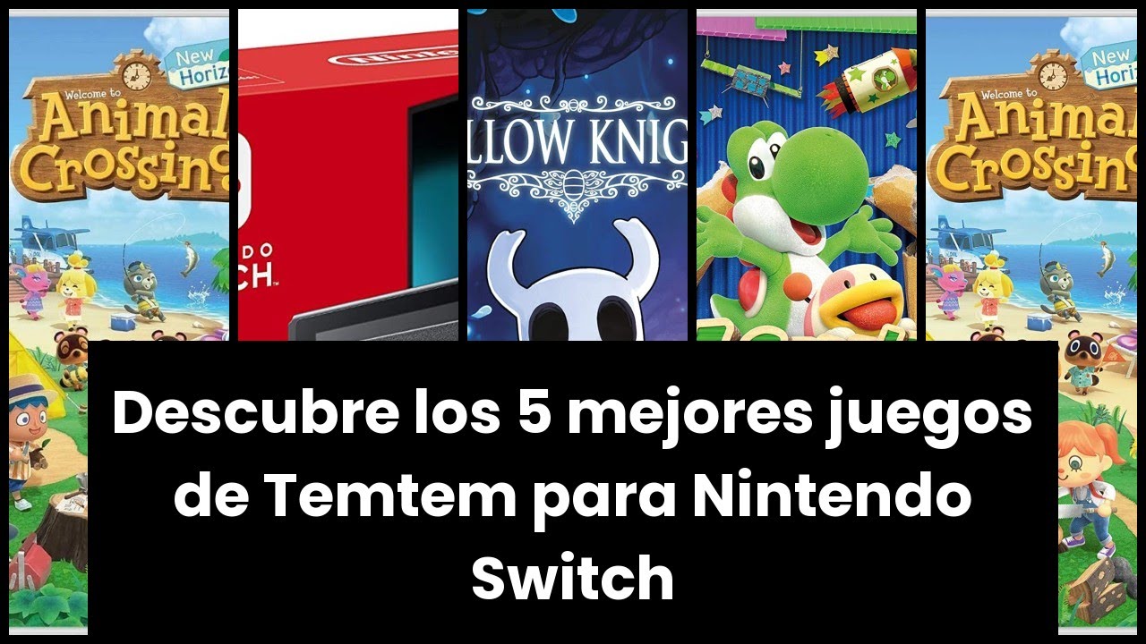 Temtem switch: Descubre los 5 mejores juegos de Temtem para Nintendo Switch