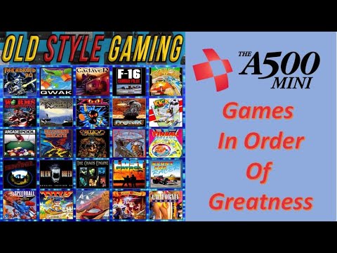 Amiga - The A500 Mini Games - In Order Of Greatness 