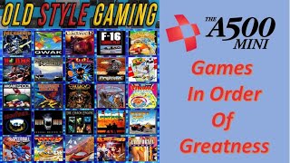 Amiga - The A500 Mini Games - In Order Of Greatness