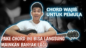 CHORD WAJIB UNTUK PEMULA (TUTORIAL GITAR) by ADITIA ZEBUA [LANGSUNG BISA BANYAK LAGU]