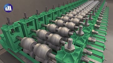 ROLL FORMING MACHINE ANIMATED