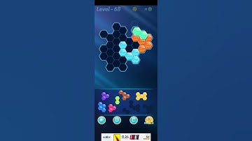 Block! Hexa Puzzle~Regulation A block 7 to 9 levels~ level-68