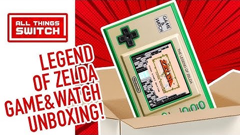 Legend of Zelda Game and Watch - Unboxing, First Impressions and Gameplay