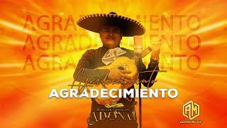 AGRADECIMIENTO - MARIACHI CRISTIANO ADONAI (VIDEO OFICIAL) chords