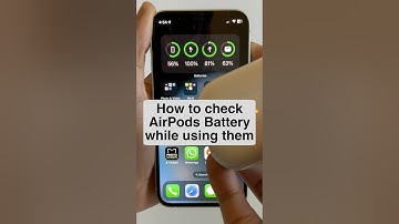 Check AirPods Battery in 5 Steps ✅🔋