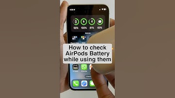 Check AirPods Battery in 5 Steps ✅🔋