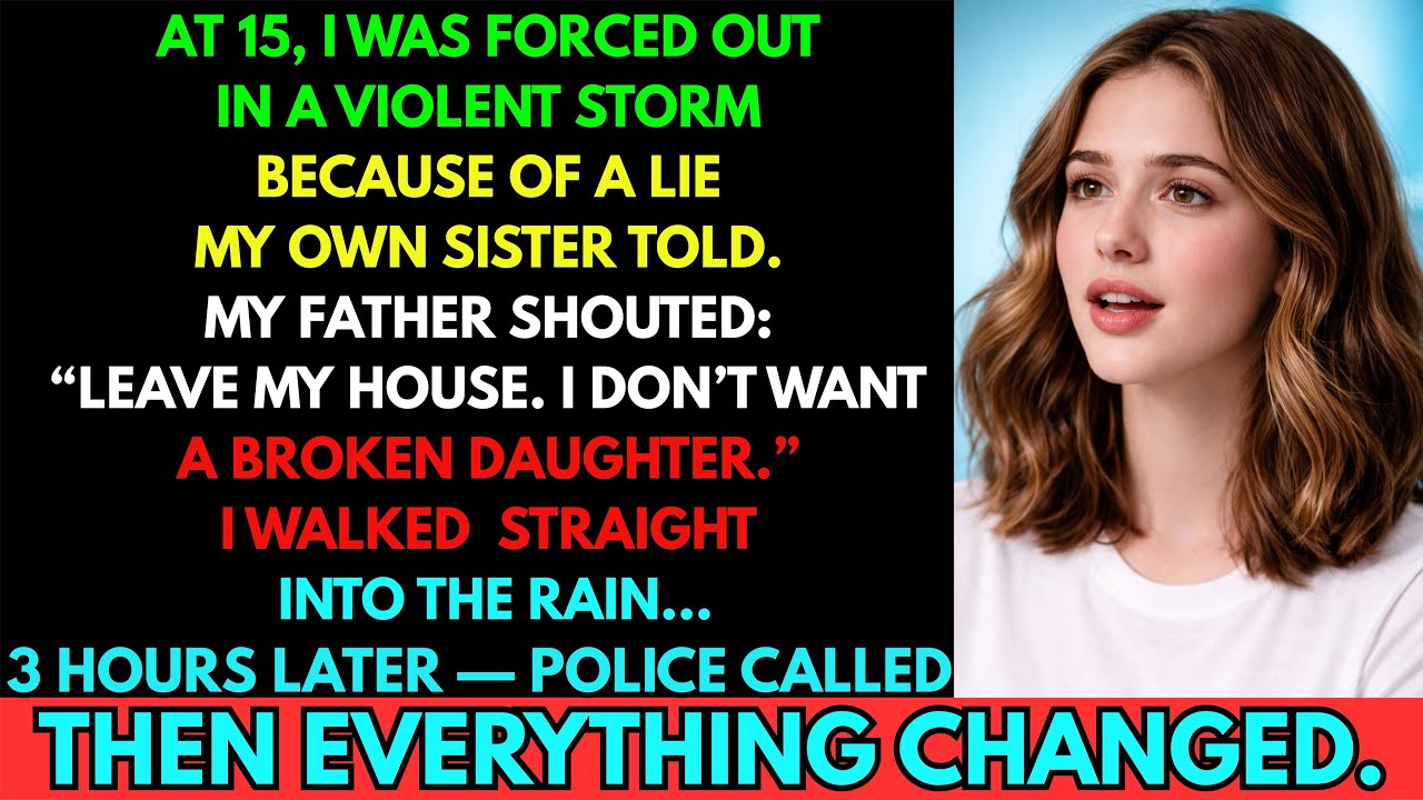At 15, I Was Thrown Out in a Storm Over a Lie - What Happened Next | Family Revenge Stories