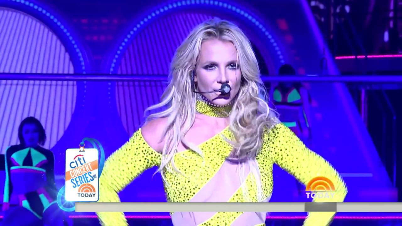 Britney Spears - Do You Wanna Come Over? (Today Show 2016)