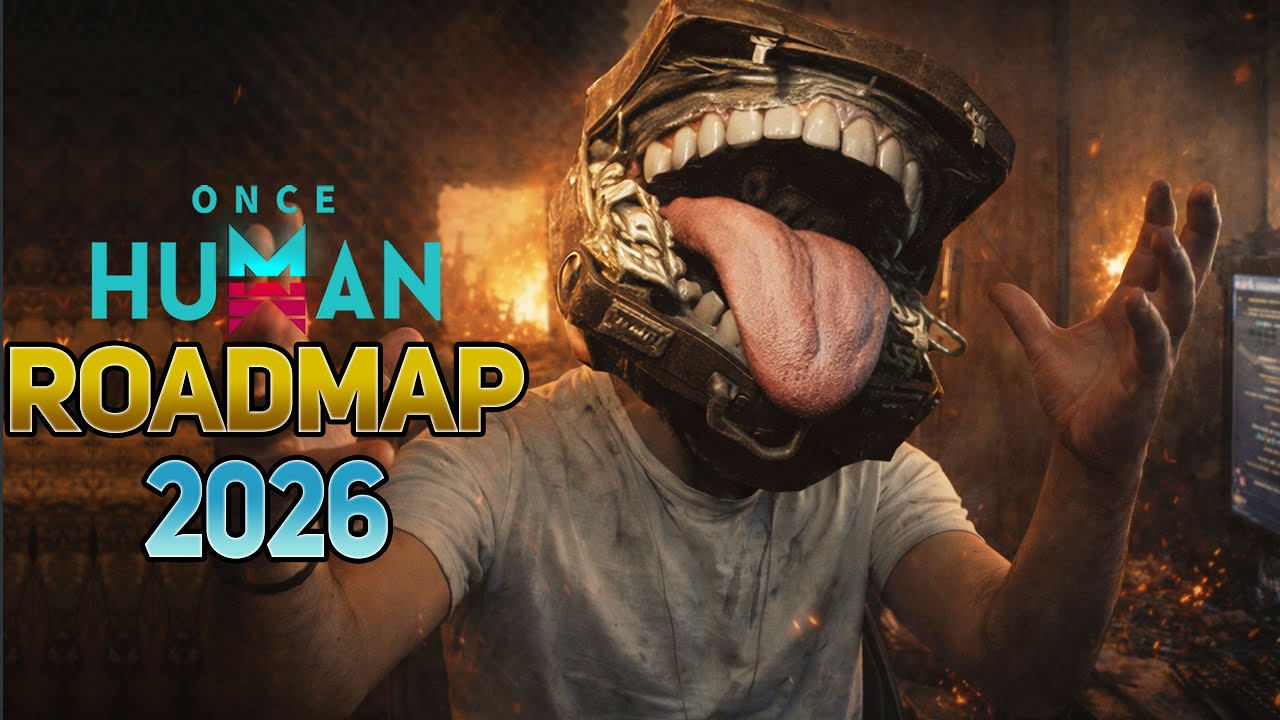 ROADMAP ONCE HUMAN 2026 Muitas NOVIDADES Chegando Monstros Novos 