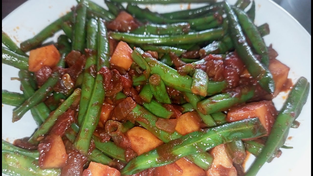 How to Cook French Beans and carrots/Michiri recipe YouTube