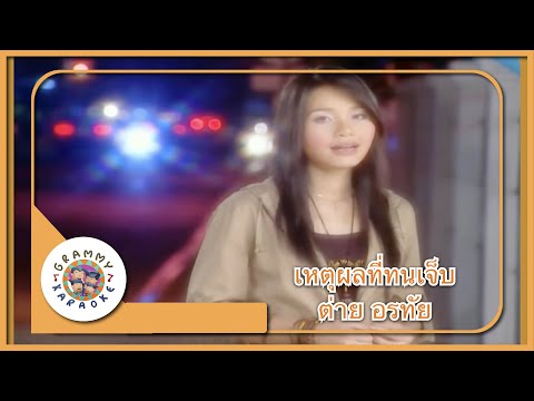 คาราโอเกะ เหตุผลที่ทนเจ็บ - ต่าย อรทัย