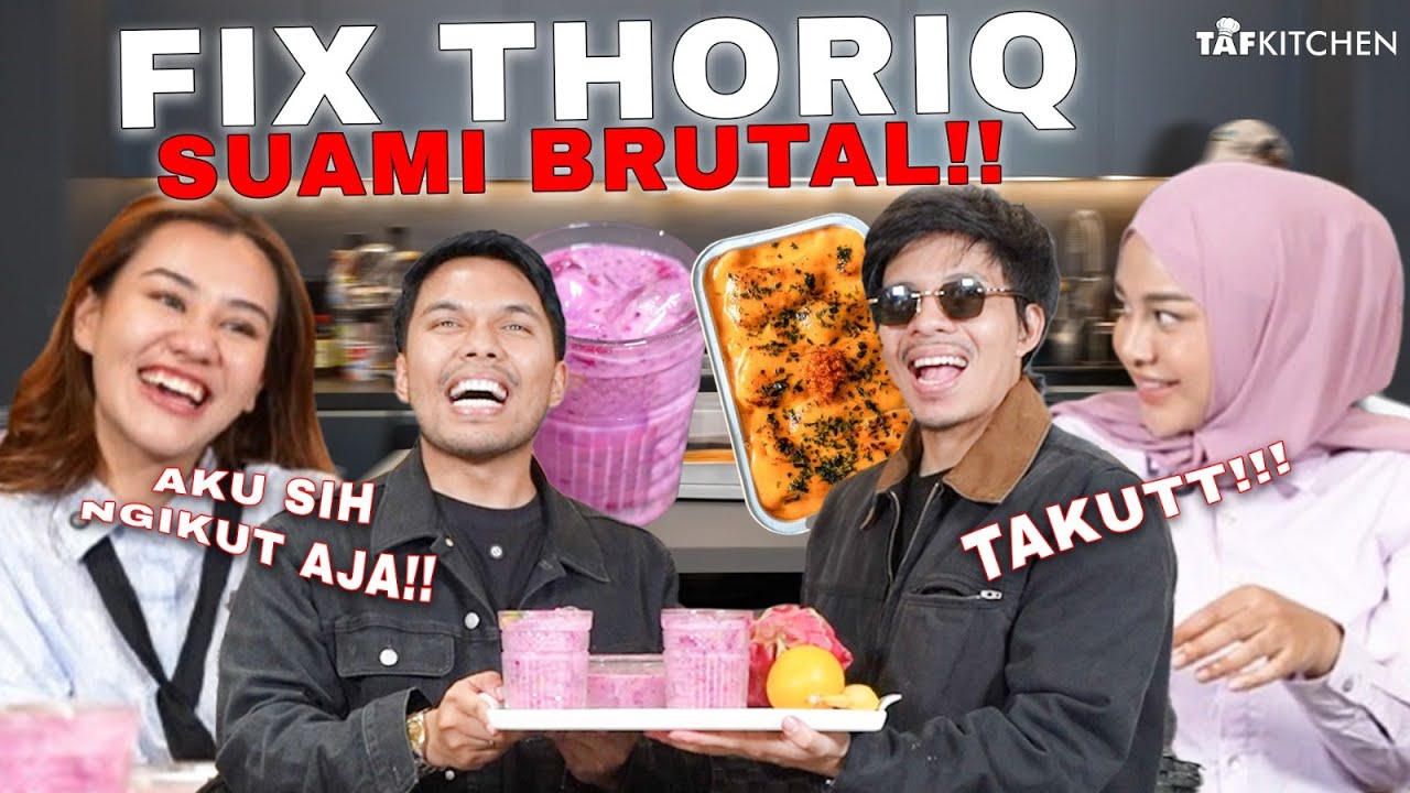 Terbongkar pernikahan THORIQ AALIYAH Begini?!! ATTA AUREL Sampe Takut!!😰🫣 #TAFKITCHEN