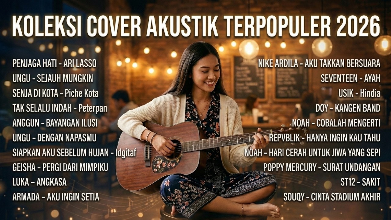 Playlist Lagu Akustik Indonesia Terbaru 2026 🎸 Lagu Hits Paling Enak Didengar Saat Santai 🎶