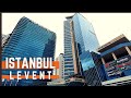 Istanbul City Center Walking Tour | Levent District | 4K UHD | 12 OCTOBER 2021 | Business Center