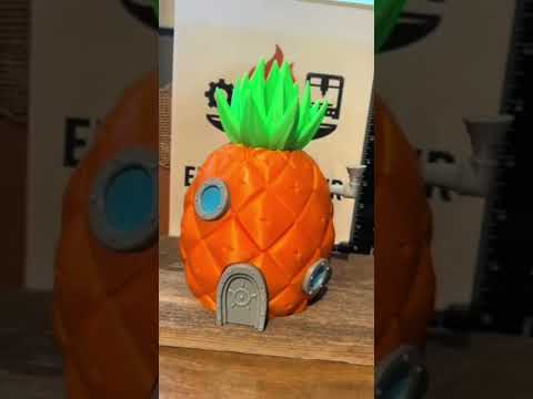 SpongeBob Pineapple deck box Use link on page to find etsy mtg 3dprinting spongebob pineapple