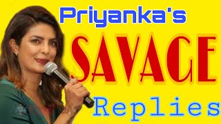 Priyanka Chopra's savage reply | Priyanka answers journalist | Priyanka shuts reporter | Funny humor