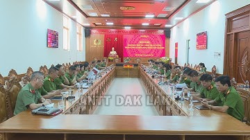 Giao ban công tác chính trị, tư tưởng trong Công an nhân dân 6 tháng đầu năm 2025