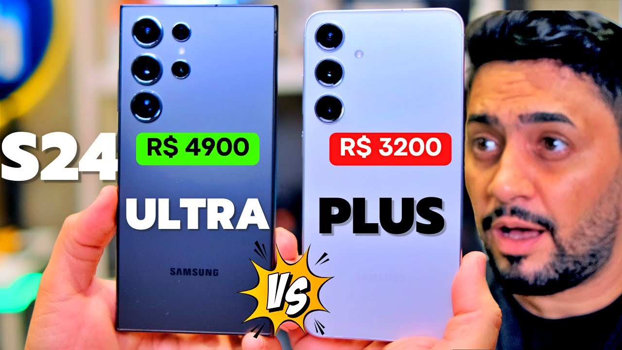 SAMSUNG S24 ULTRA ou S24 PLUS ✨ QUAL VALE MAIS A PENA COMPRAR?