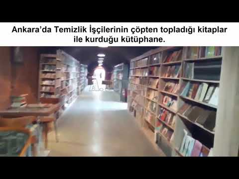 Video: Vuilnismannen Openen Bibliotheek In Turkije