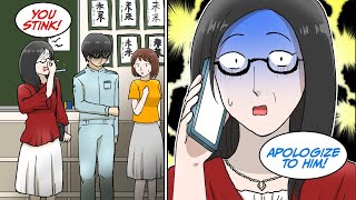 The result of an unpleasant mother who looked down on me for working at a factory [Manga Dub]