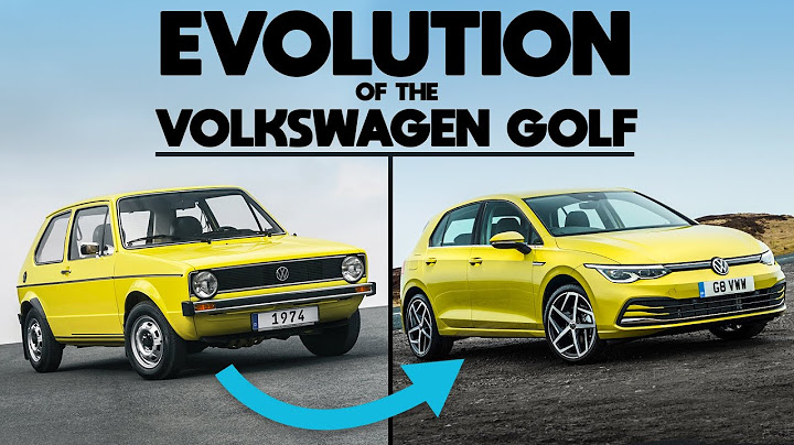 The Evolution Of The Volkswagen Golf