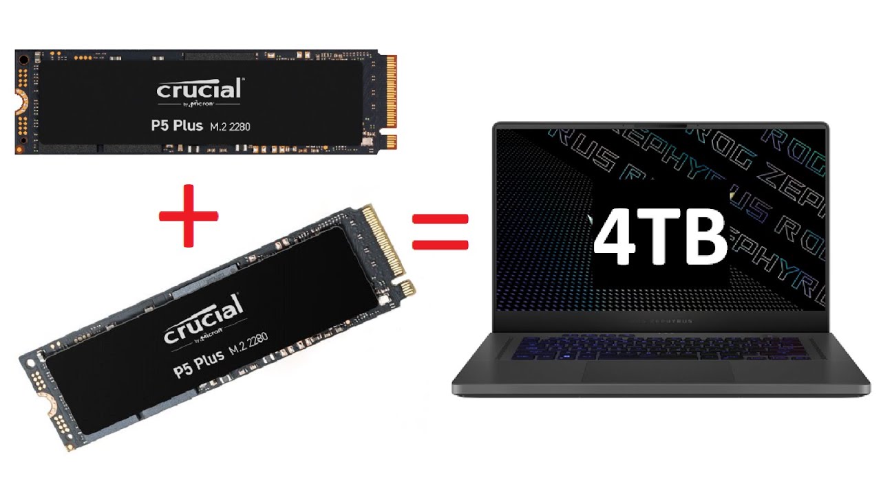 Asus Zephyrus G15 (2022) SSD Upgrade - YouTube