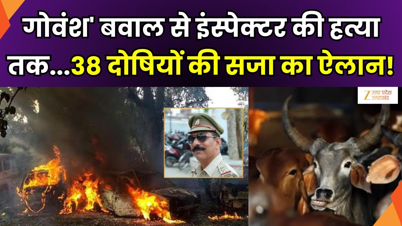 Bulandshahr Syana Violence :बुलंदशहर की स्याना हिंसा पर बड़ी खबर, आज कोर्ट 38 दोषियों को सुनाएगा सजा