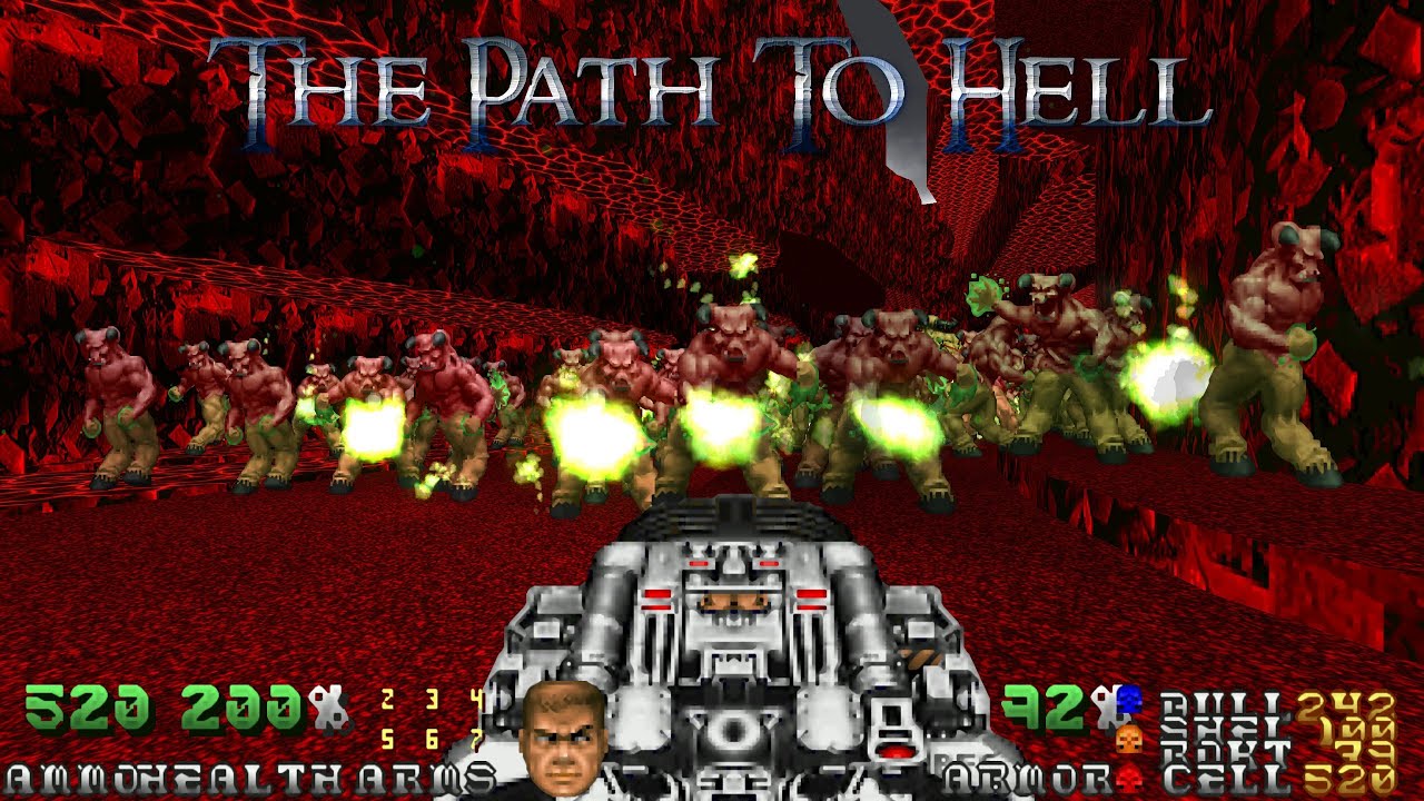 Let's Play - DooM 2: Speed Of DooM @ UV -- MAP20 { The Path To Hell ...