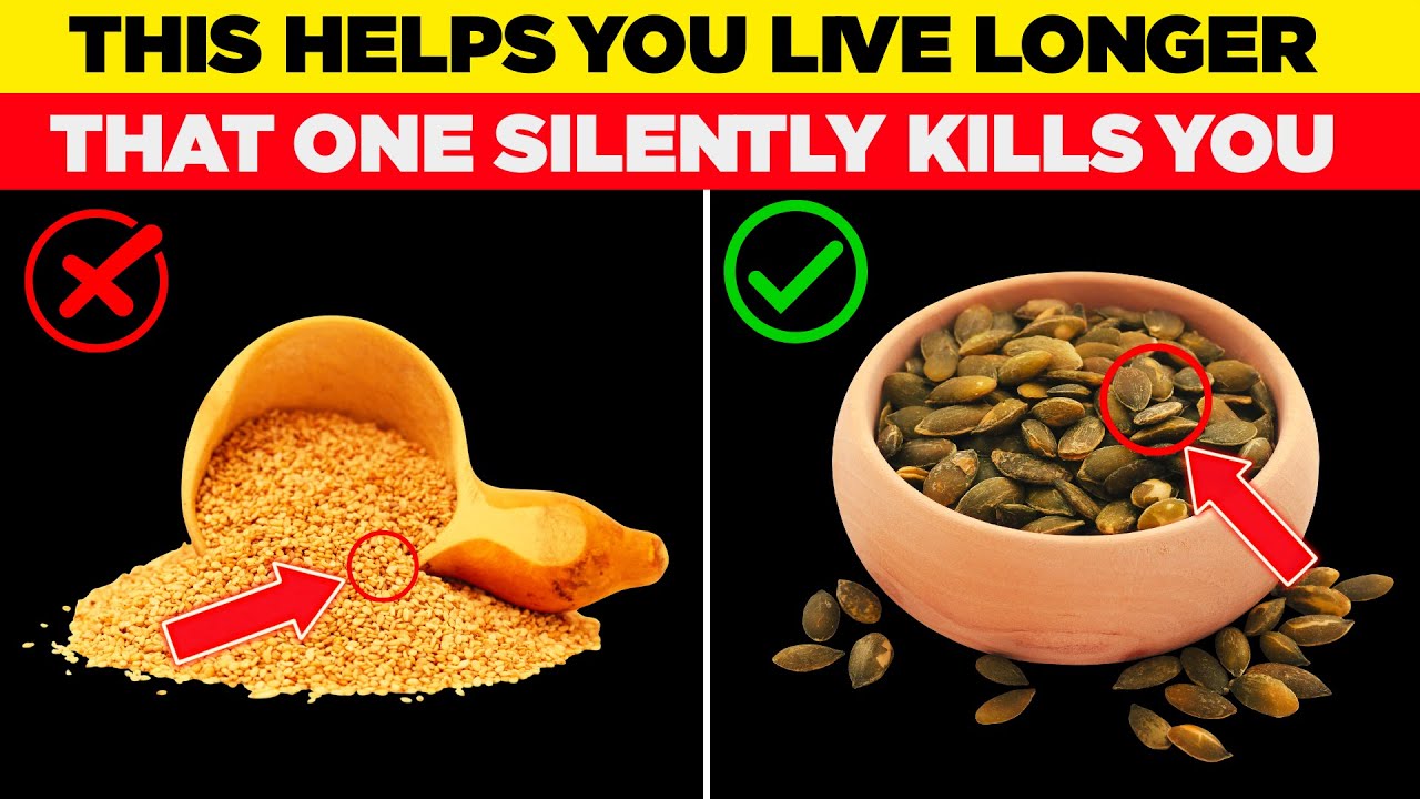 Prevent STROKE Naturally: Over 60? 4 DANGEROUS Seeds You Should NEVER Touch and 4 You MUST Eat Daily