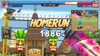 New Swing Missile & Cherry Blossom Artifact is Nasty! #homerunclash screenshot 2