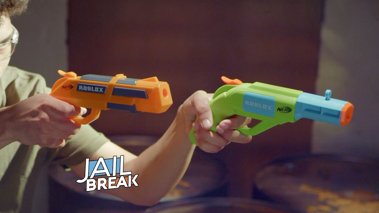 NEW Nerf Roblox Jailbreak Blasters! 