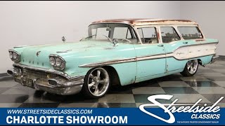 1958 Pontiac Star Chief Custom Safari Wagon for sale | 8011-CHA