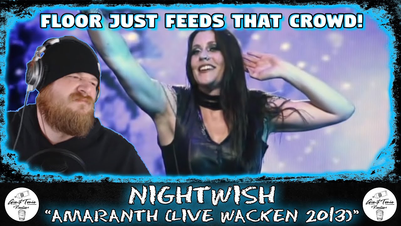 Nightwish 🇫🇮 - Amaranth (LIVE @ Wacken 2013) | AMERICAN RAPPER REACTION!