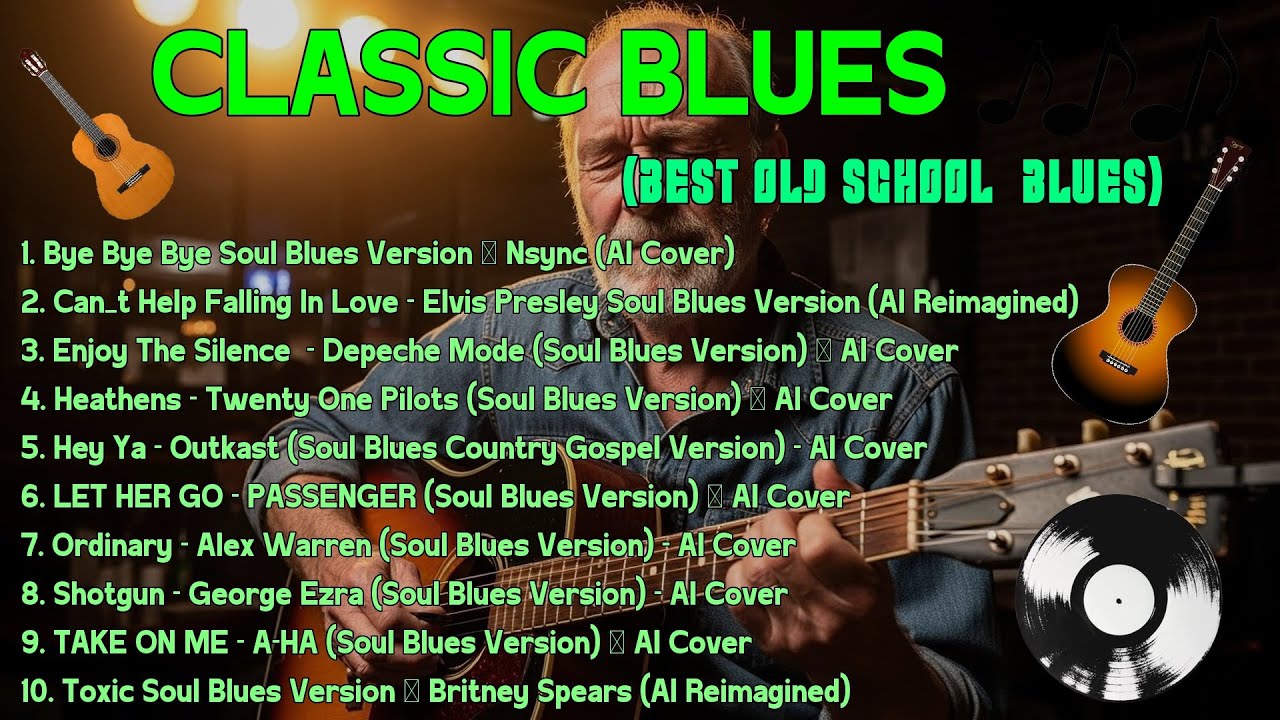 Whiskey Blues Music -BEST OLD SCHOOL BLUES MUSIC ALL TIME BYE BYE BYE SOUL BLUES VERSION [Album]