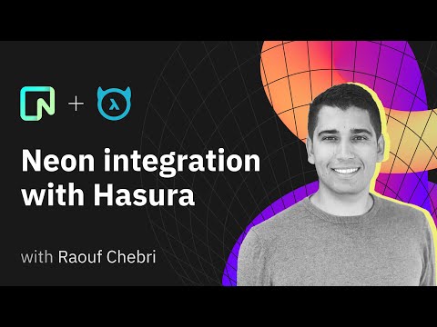 Create a Neon project with Hasura in seconds