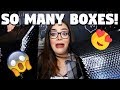 HUGE UNBOXING! So Many Boxes! Subscriber Mail, Beauty haul, and PR!