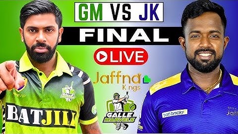 Galle Marvels vs Jaffna Kings, Final - Live Cricket Score #Galle Marvels #Galle Jaffna King