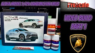 Part 1 - Alpha Model 1/24 Lamborghini Urus