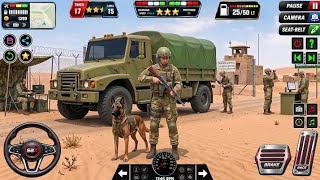 Military Cargo Transport Challenge 🤯 | Army Truck Simulator Gameplay 💥 screenshot 5