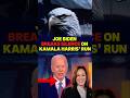 Biden BREAKS SILENCE on Kamala Harris’ Run! 🔥 #kamala #trump #biden