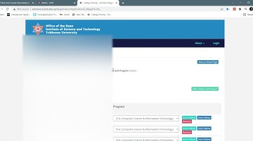 How to fill Bsc. CSIT priority form???