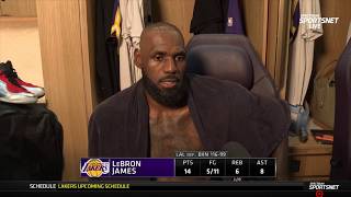 Nobody In League Is Touching Luka Right Now - Lebron Speaks Out After Lakers Beat Nets 116-99
