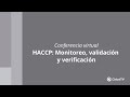 HACCP Monitoreo, verificación y validación