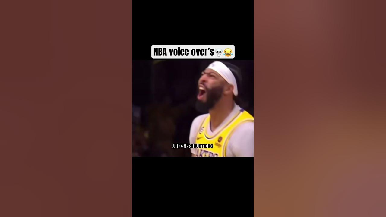 NBA Voice Over’s Are INSANE💀😂🤯 viral nba shorts lakers fyp voiceover funny 