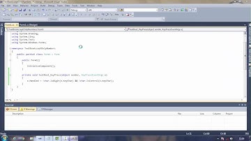 Make a Textbox that only accepts numbers In C#